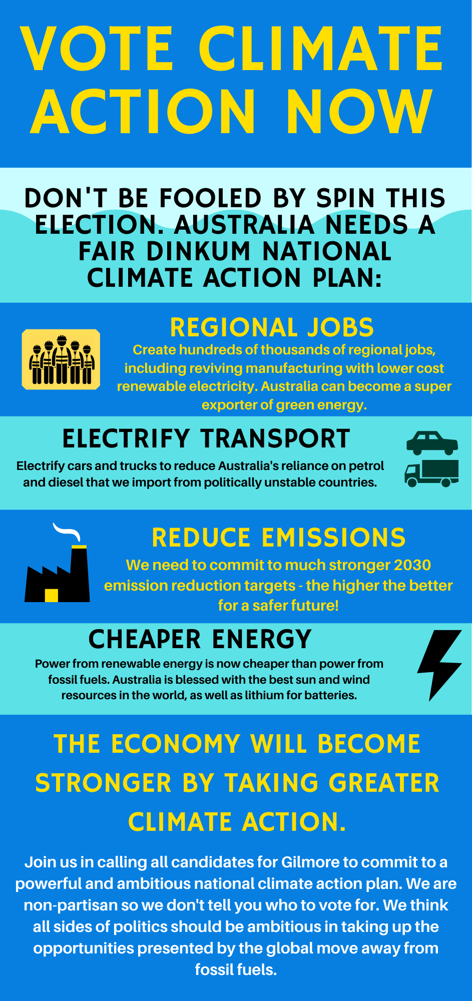 SECA - Election Flyer