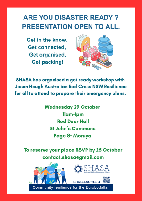 Disaster Preparedness Workshop