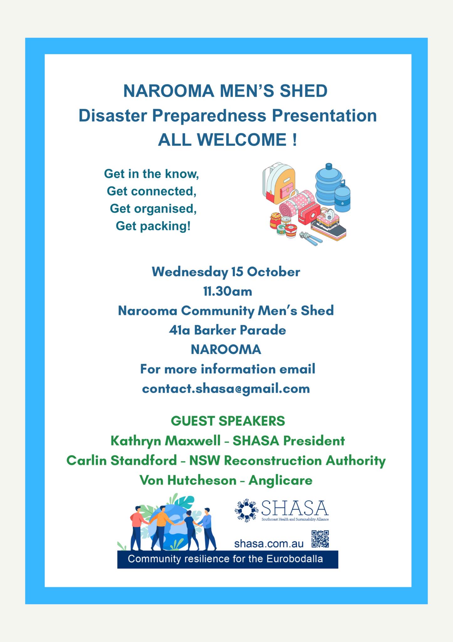 U3A – Disaster Prep