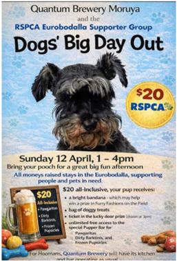 Dogs Big Day Out- 12 April 2026