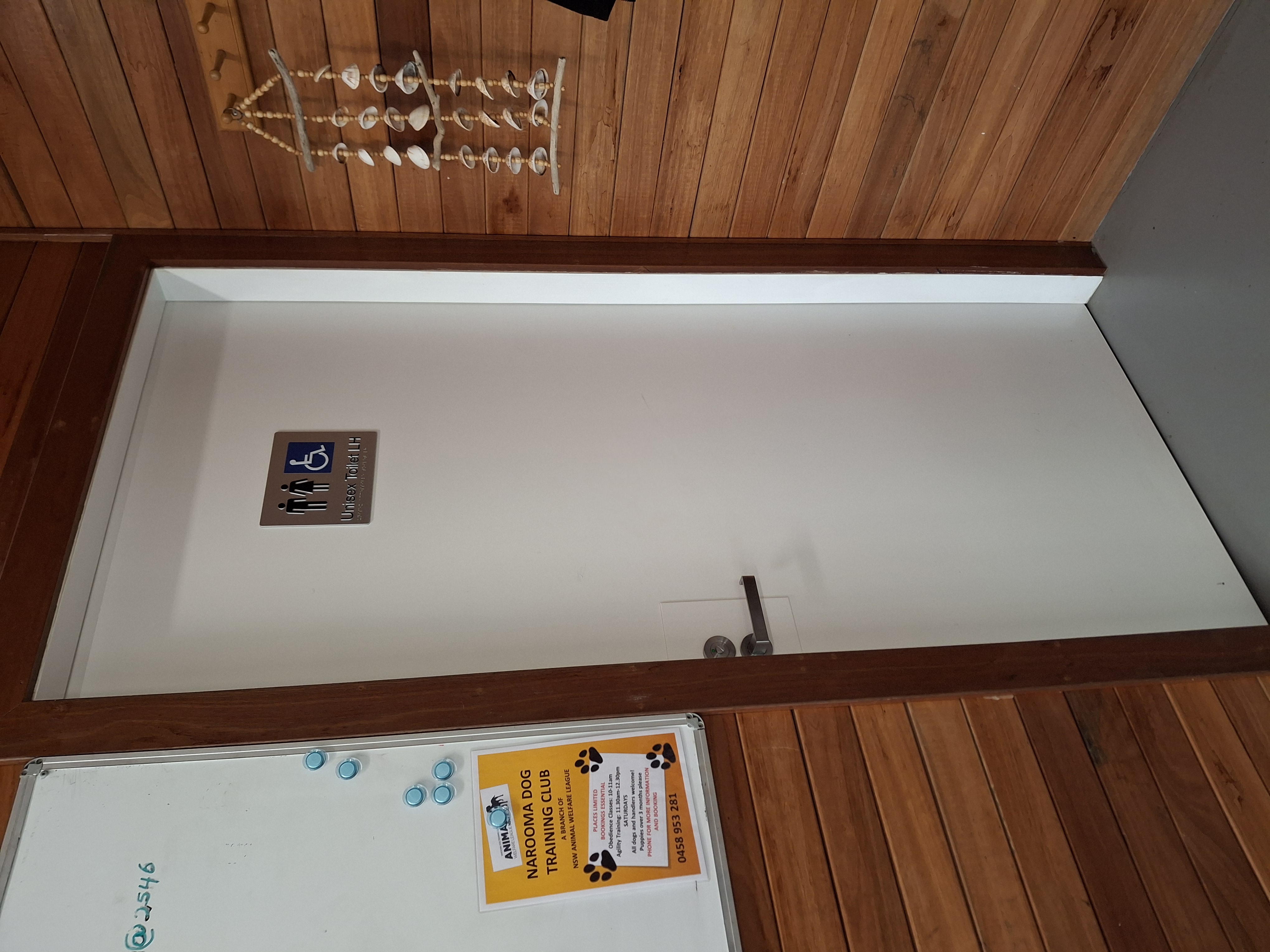 Accessible toilet at Narooma Men's Shed