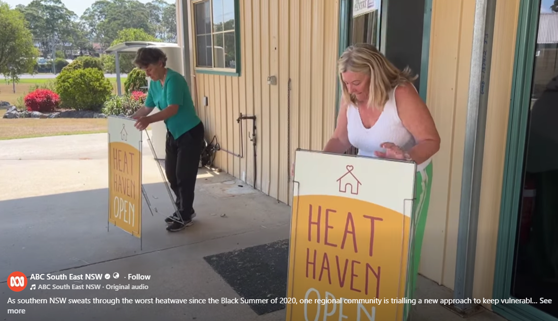 Heat haven video by ABC South East