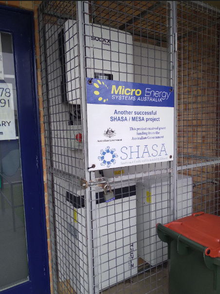 CWA Narooma solar battery