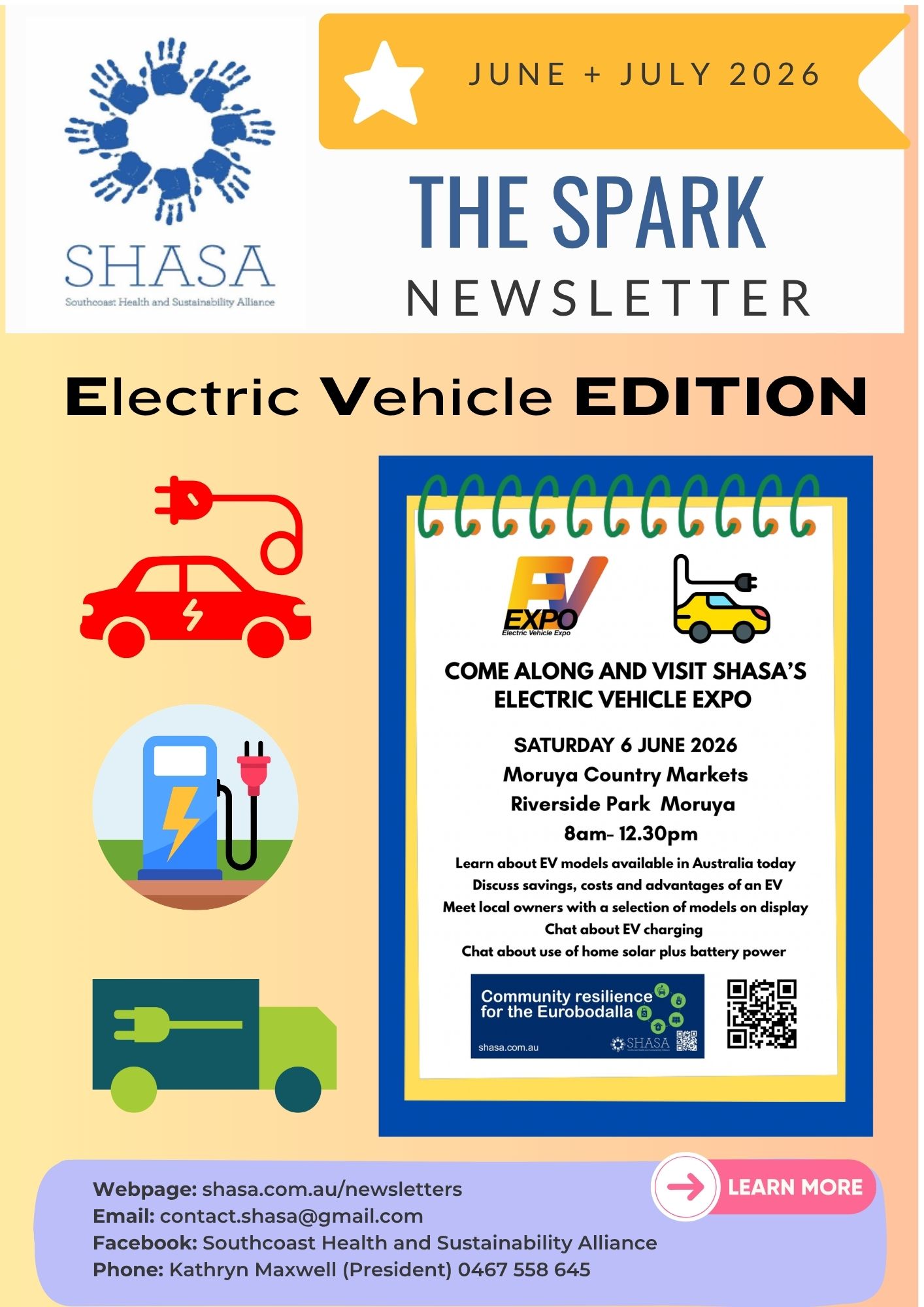 The Spark newsletter June-July 2026 cover