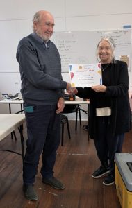 Repair Cafe volunteer receives Local Legend Award