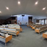 Batemans Bay Anglican church inside Batemans Bay Anglican church inside